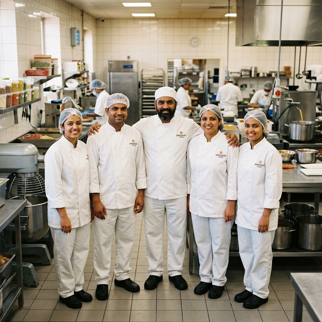 Roti Mitra Foods team in Delhi